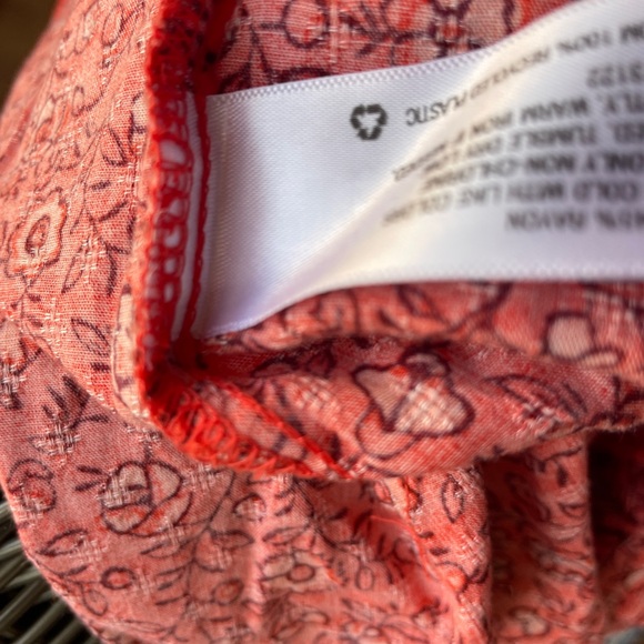 Country Cowgirl Fall Cottagecore Western Women Red Floral Wrap Ruffle Balloon S - Picture 13 of 16